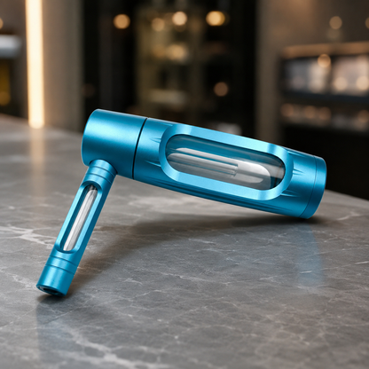 PipaBong de Aleación de Aluminio Portátil de 150mm desarmable