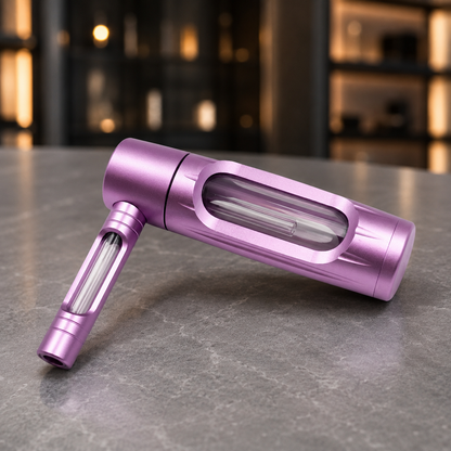 PipaBong de Aleación de Aluminio Portátil de 150mm desarmable